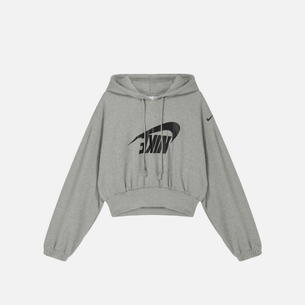 Women’s Nike oversized cropped French terry hoodie